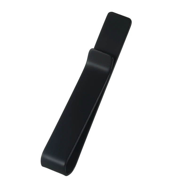 

Fashion Gentleman Slim Collar Stainless Steel Tie Clip Black Silver Metal Necktie Tie Bar Men Clothing Accessories