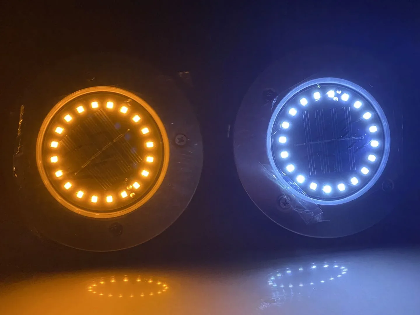 Description Picture 4 of itemLED Solar Powered Lawn Lamp IP65 Waterproof Courtyard Decoration Floor Lamp Channel Landscape Lamp Underground Deck Spotlight