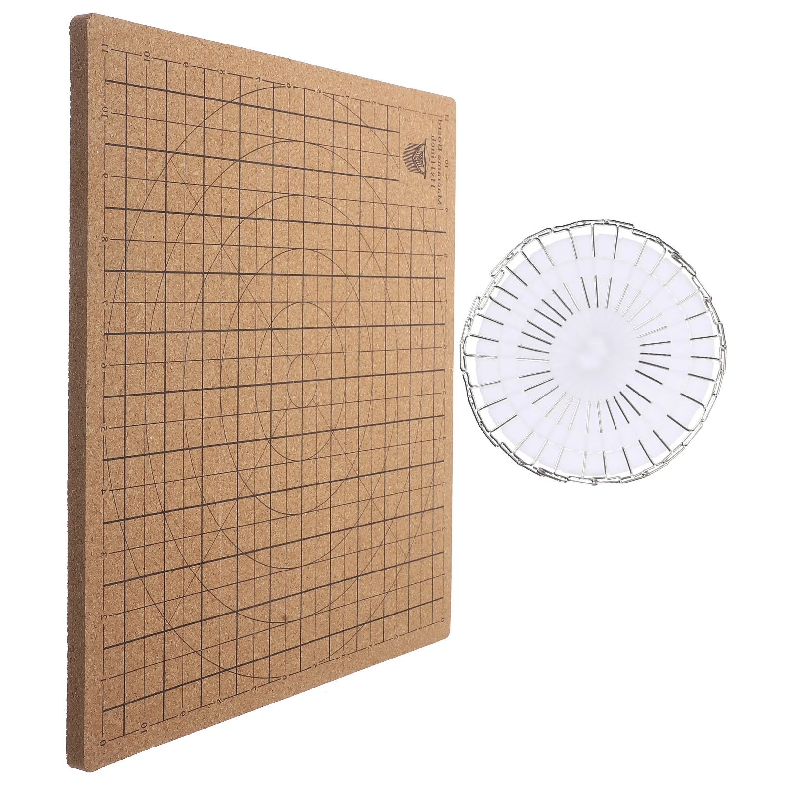 

1 Set Cork Board Macrame Board Knotting Craft Board for Measuring Bracelet Project with T Pins