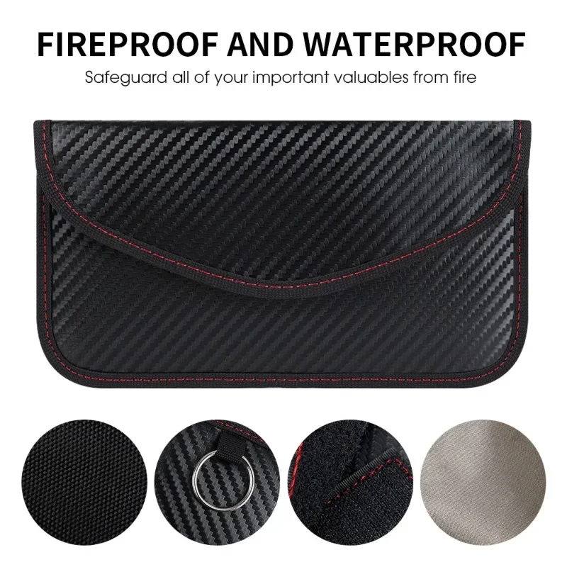 Car Key Signal Blocking Shield Pouch – Faraday Bag Protector