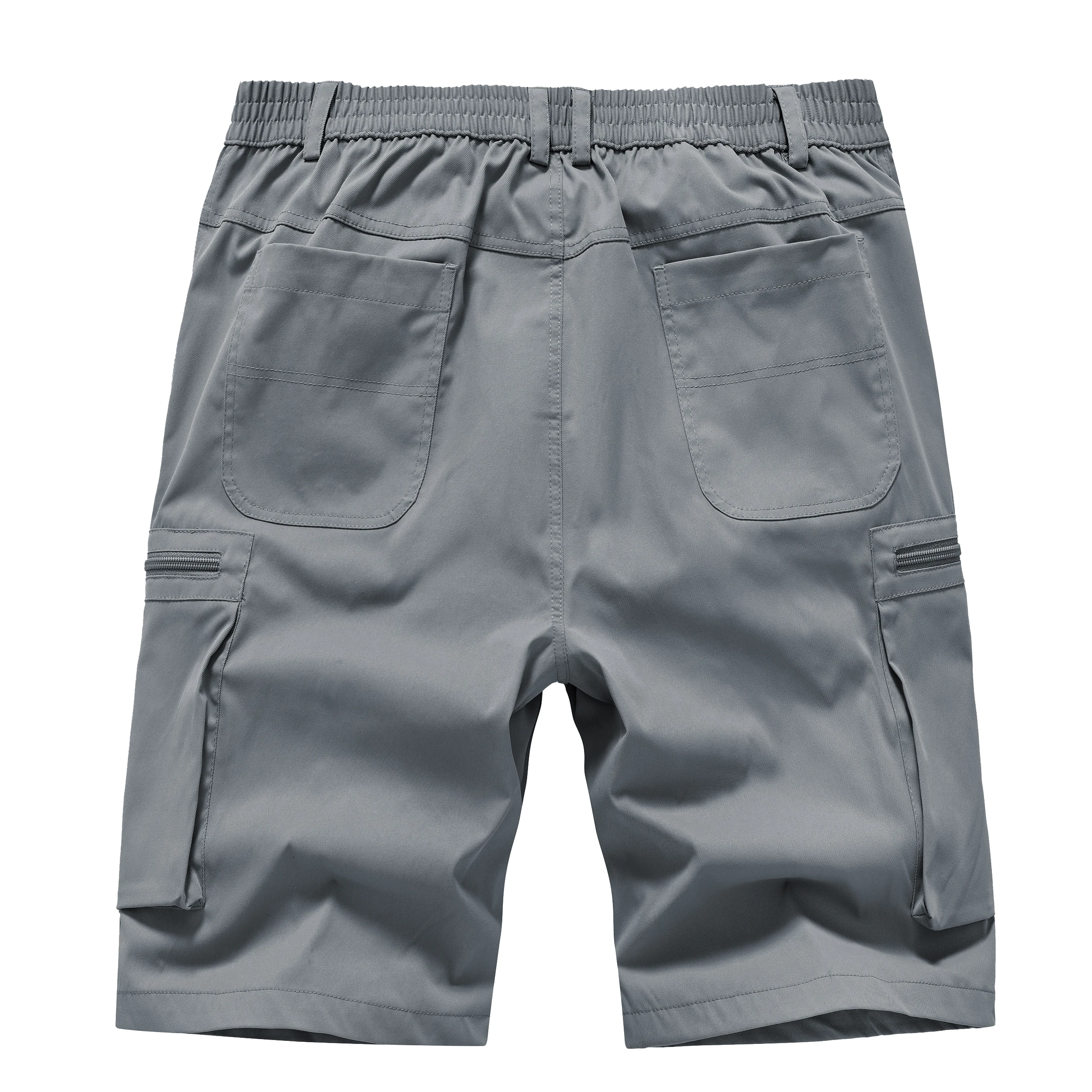 Summer Men Cargo Shorts Waterproof Tactical Short Pants Climb Shorts Elastic Belt Quick Dry Camping Casual Short Fishing UPF50+