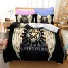 Popular TV Show Supernatural Bedding Set Comforter 3D Print Luxury Duvet Cover Set Home Textile Decor Queen King Single Size 2