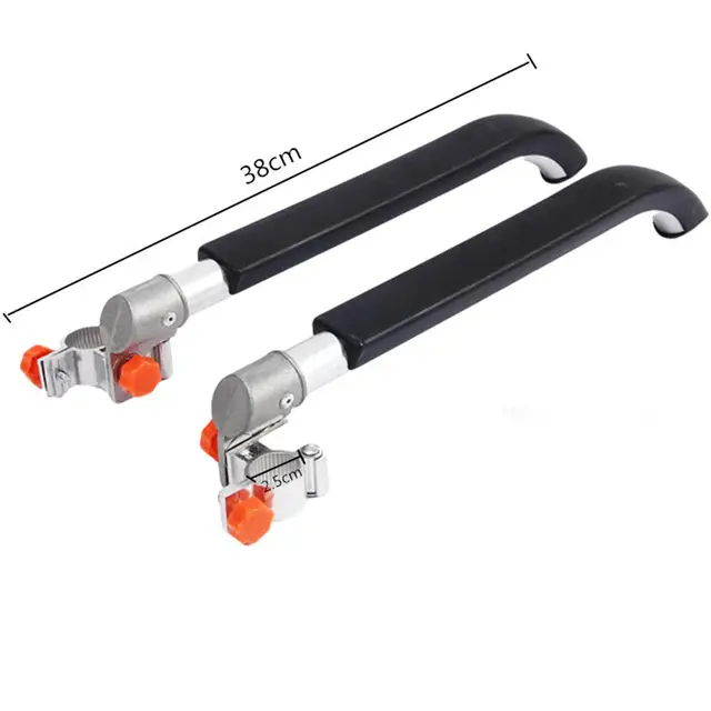 Metal Chair Armrest Replacement Non Slip Adjustable Durable Spare Parts Arm Rest for Beach Chairs Outdoor Sun Lounge Fishing 6