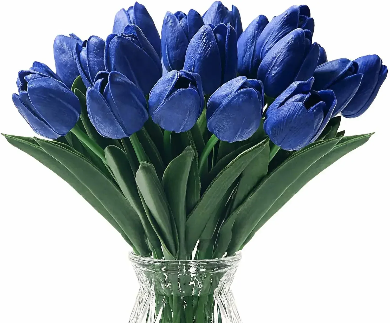 20 Stück Tulpen Künstlich Kunstblume Real-Touch Latex Tulpe Blumen Deko
