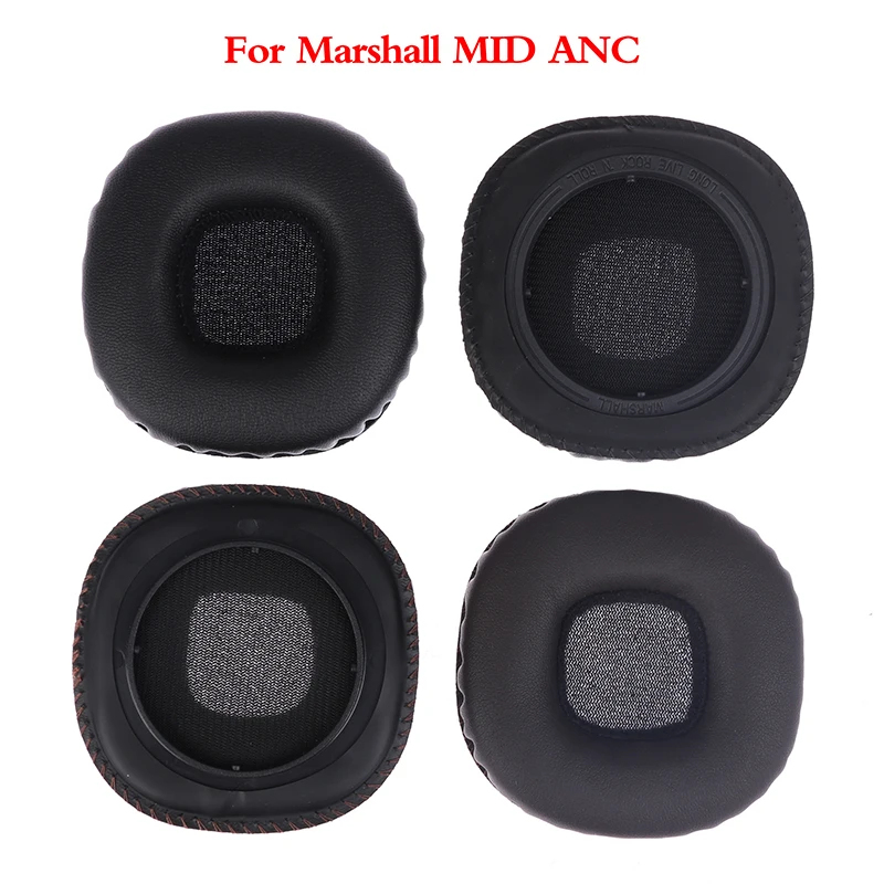 1 Paio Di Cuscinetti Per Auricolari Sostituzione Del Cuscino In Schiuma Per Cuffie Marshall Mid Anc Bluetooth