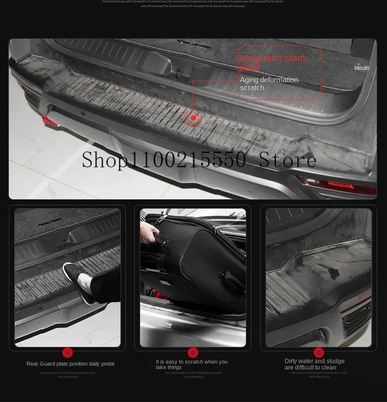 Lexus Lx600 2022 2023 트렁크 문턱 장식 스트립, LX 600 스포츠 럭셔리 인테리어 업그레이드 액세서리, 수정 튜닝