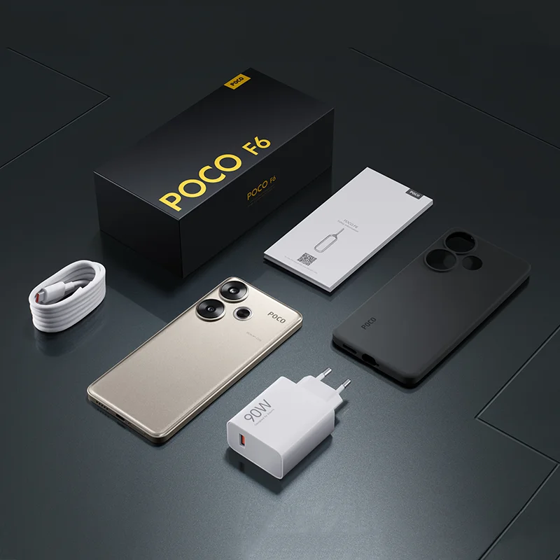 POCO F6 携帯電話グローバル バージョン Snapdragon ® 8s Gen 3 90W
