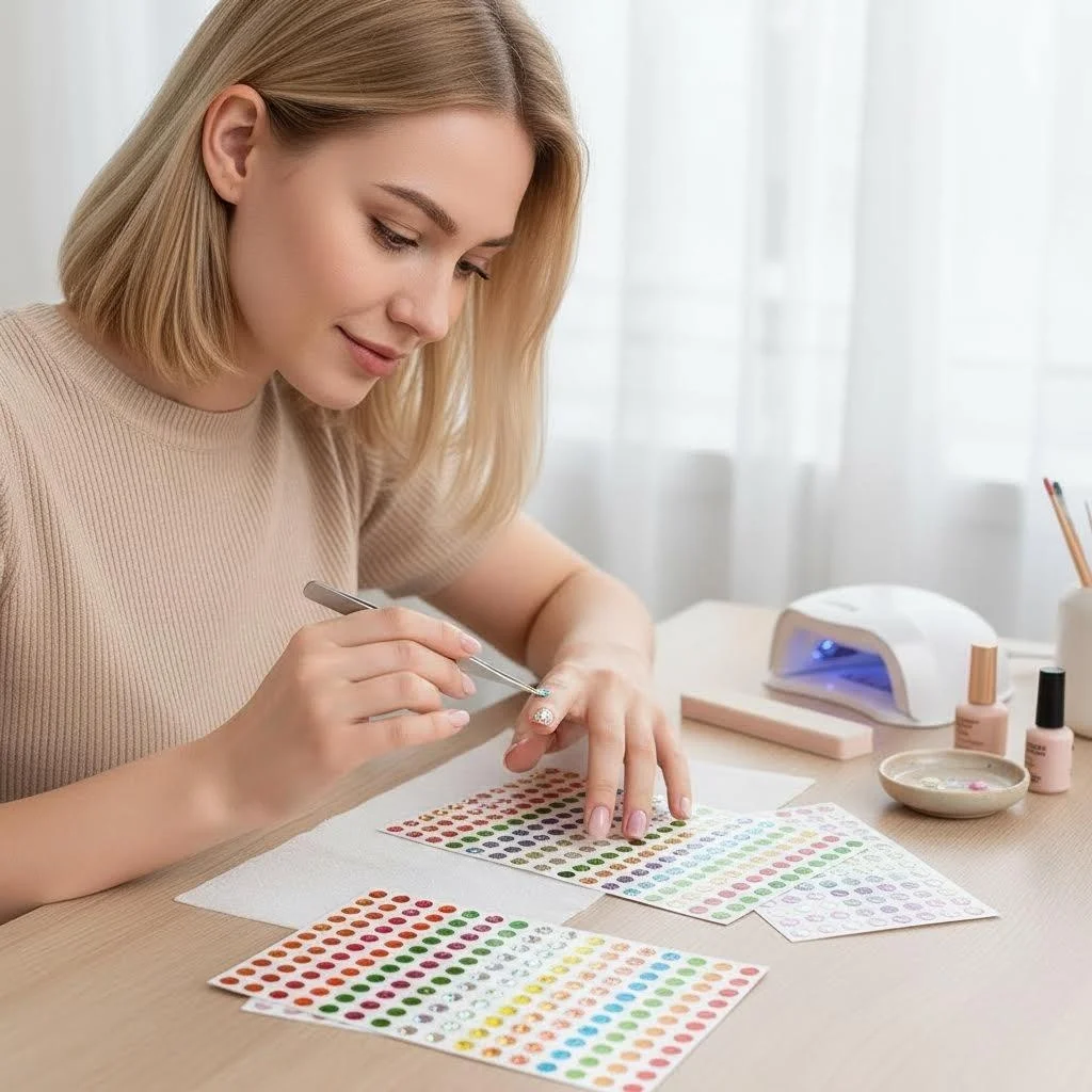 1760 Color Coded Labels Laser Shiny Dot Stickers 0.6cm dot labels, 16 color styles of color coded label stickers for office, - 3