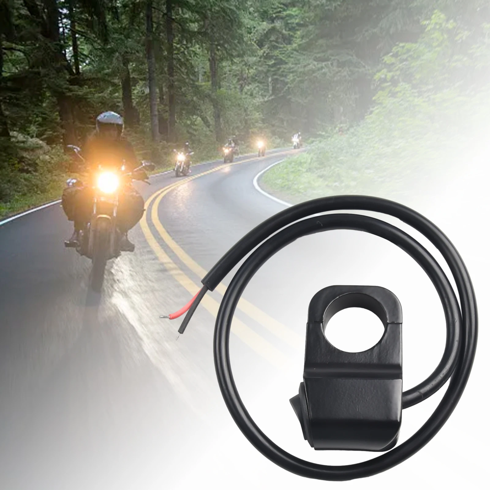 

Высококачественный переключатель фар вкл/выкл переключатель туманной лампы Водонепроницаемый руль 12 В аксессуары для мотоциклов Запчасти для мотоциклов