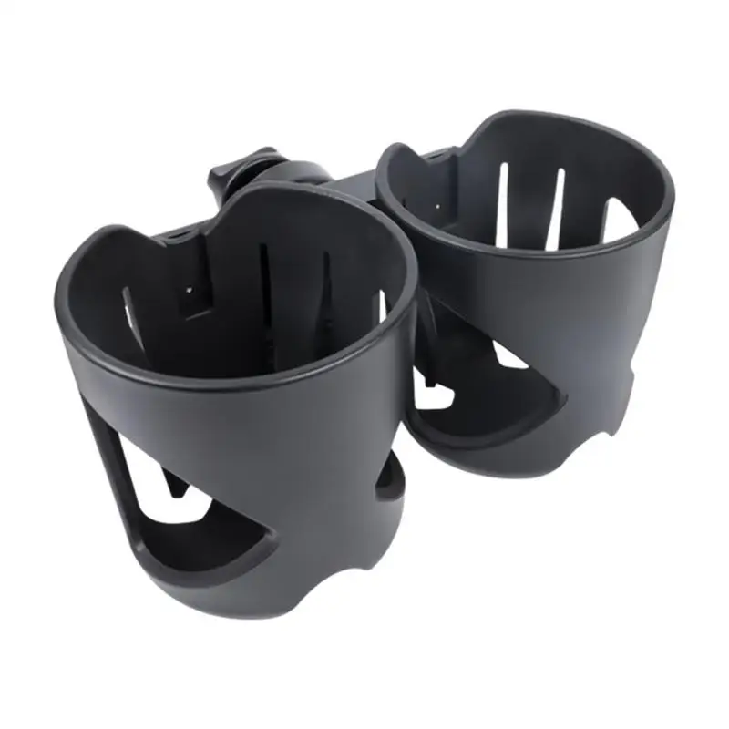 

Cup Holder For Stroller Stroller Double Cup Holder Caliber Designed Cup Holder For Bike Walker Wheel Chair Car 360-degree