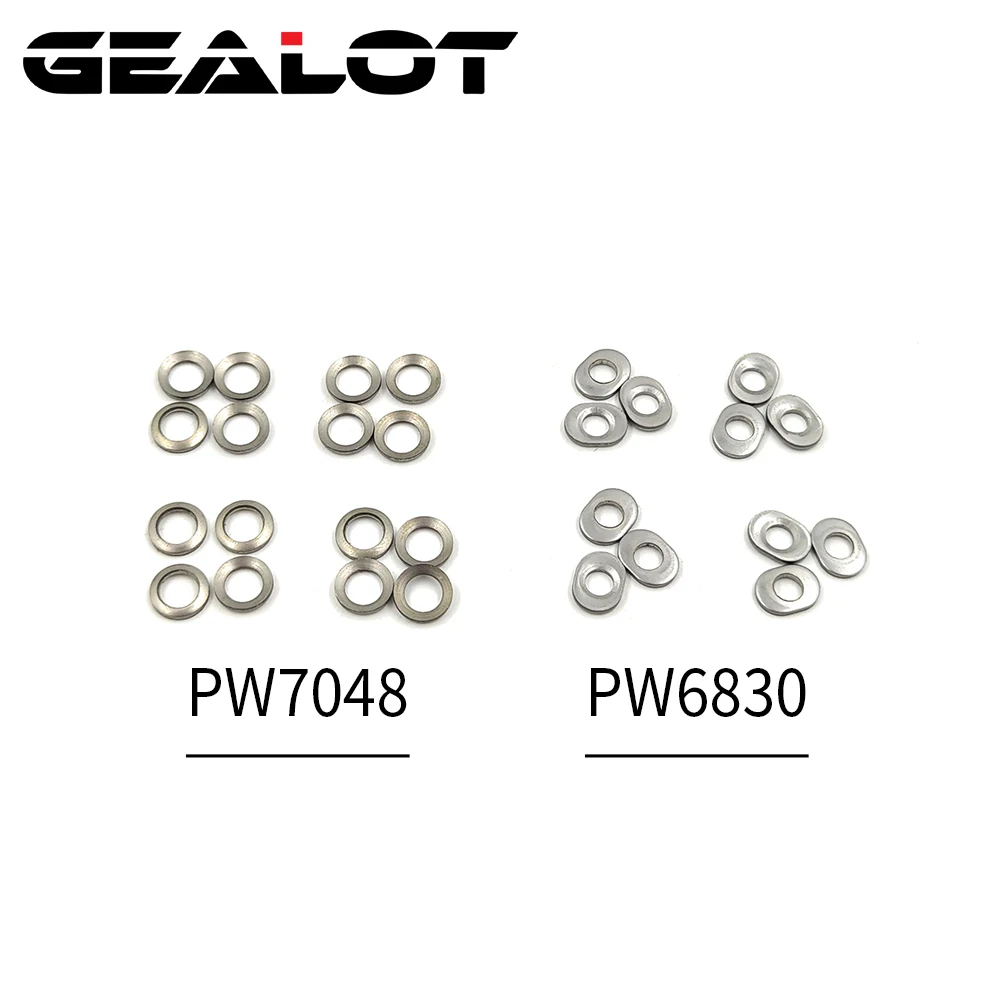 Super Light Pillar PW8630 Internal PW7048 External Sliver Bicycle Nipples Washers Bike Protective Accessories Stain Steel