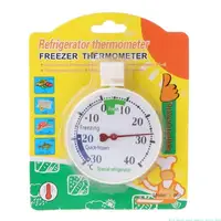 Thermomètre réfrigérateur pour réfrigérateurs traditionnels Mini réfrigérateurs congélateurs -30 ° ~40 ° C Grand cadran avec rou 3