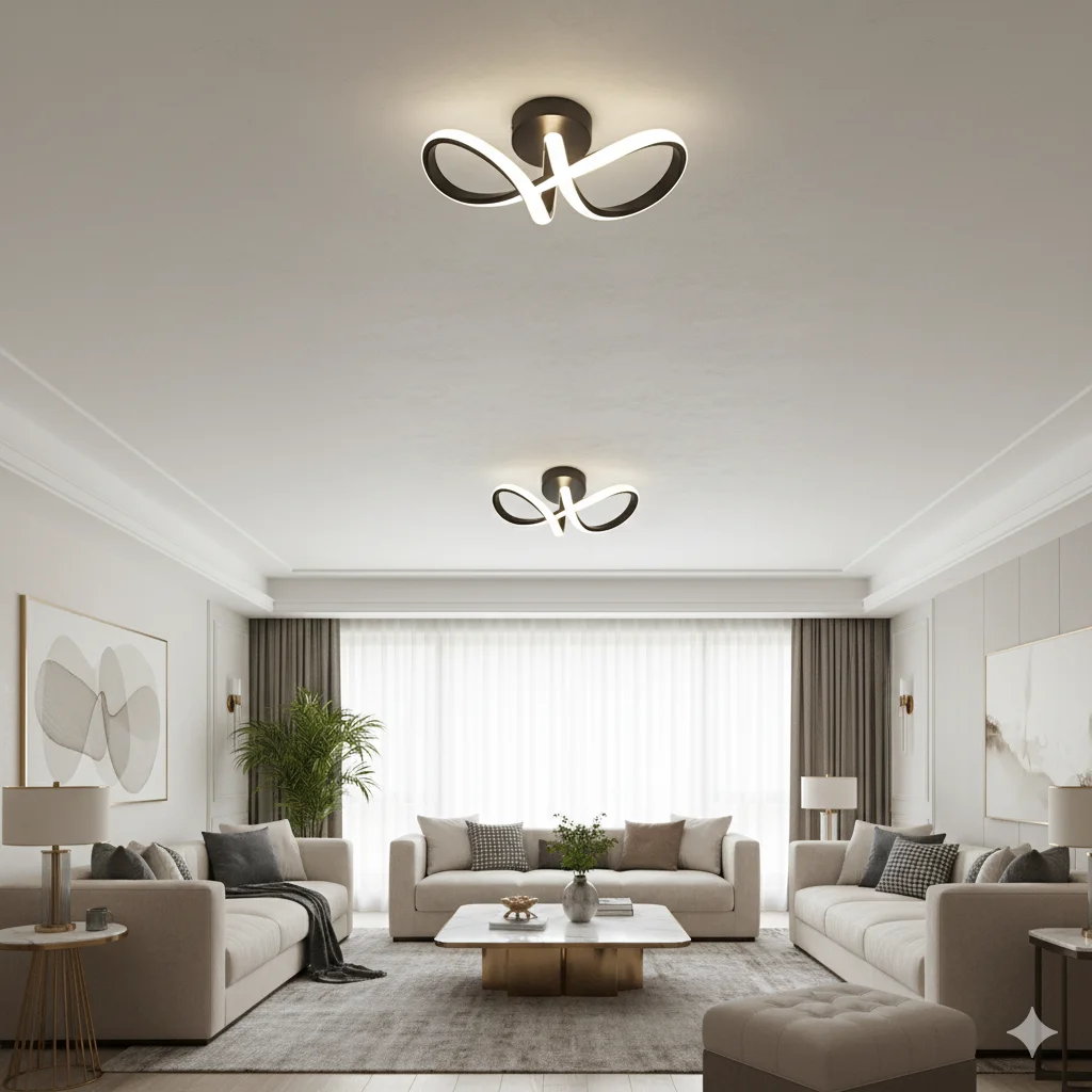 Sleek LED Ceiling Light Fixture