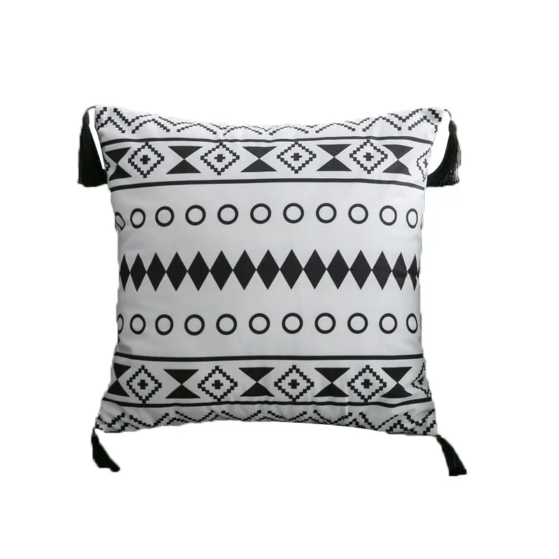 Modern Luxury Geometric Pattern Pillowcase Home Sofa Hotel Pillow Case