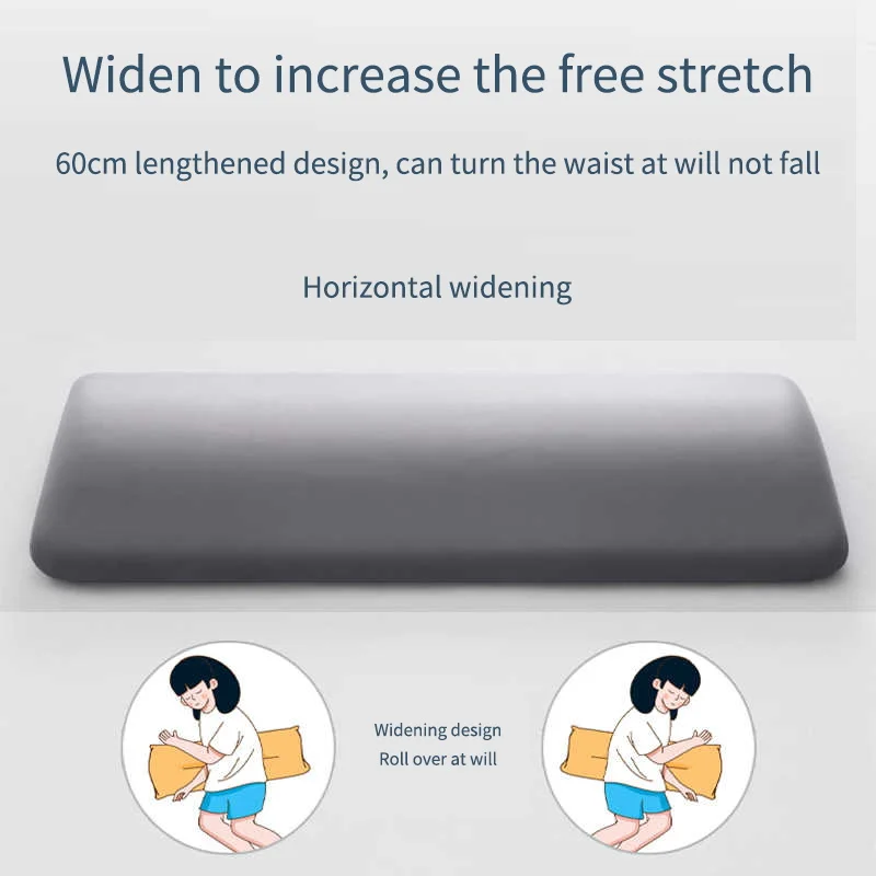 Lumbar pillow on the bed, lumbar pad, lumbar support, lying flat, sleeping artifact, lumbar support, lumbar protrusion, leaning 5