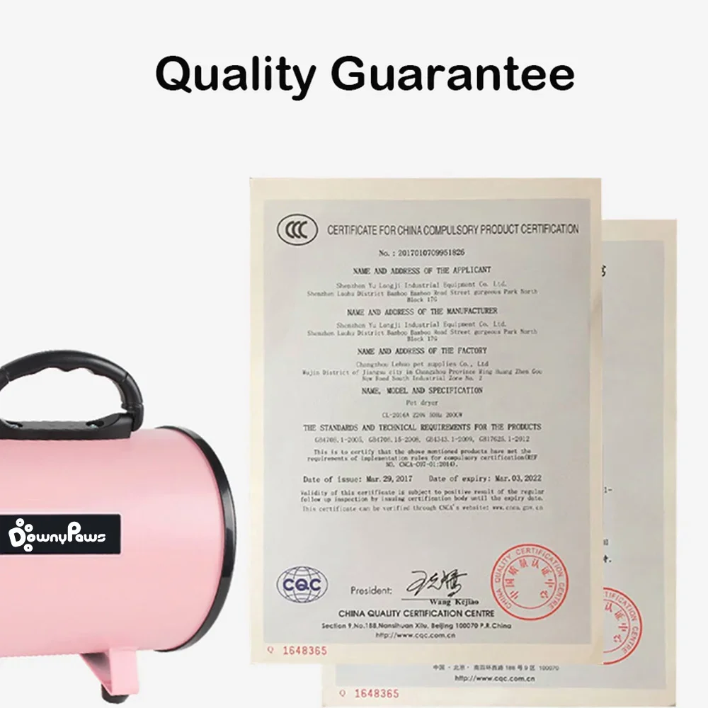 2800W Power Hair Dryer for Dogs Pet
