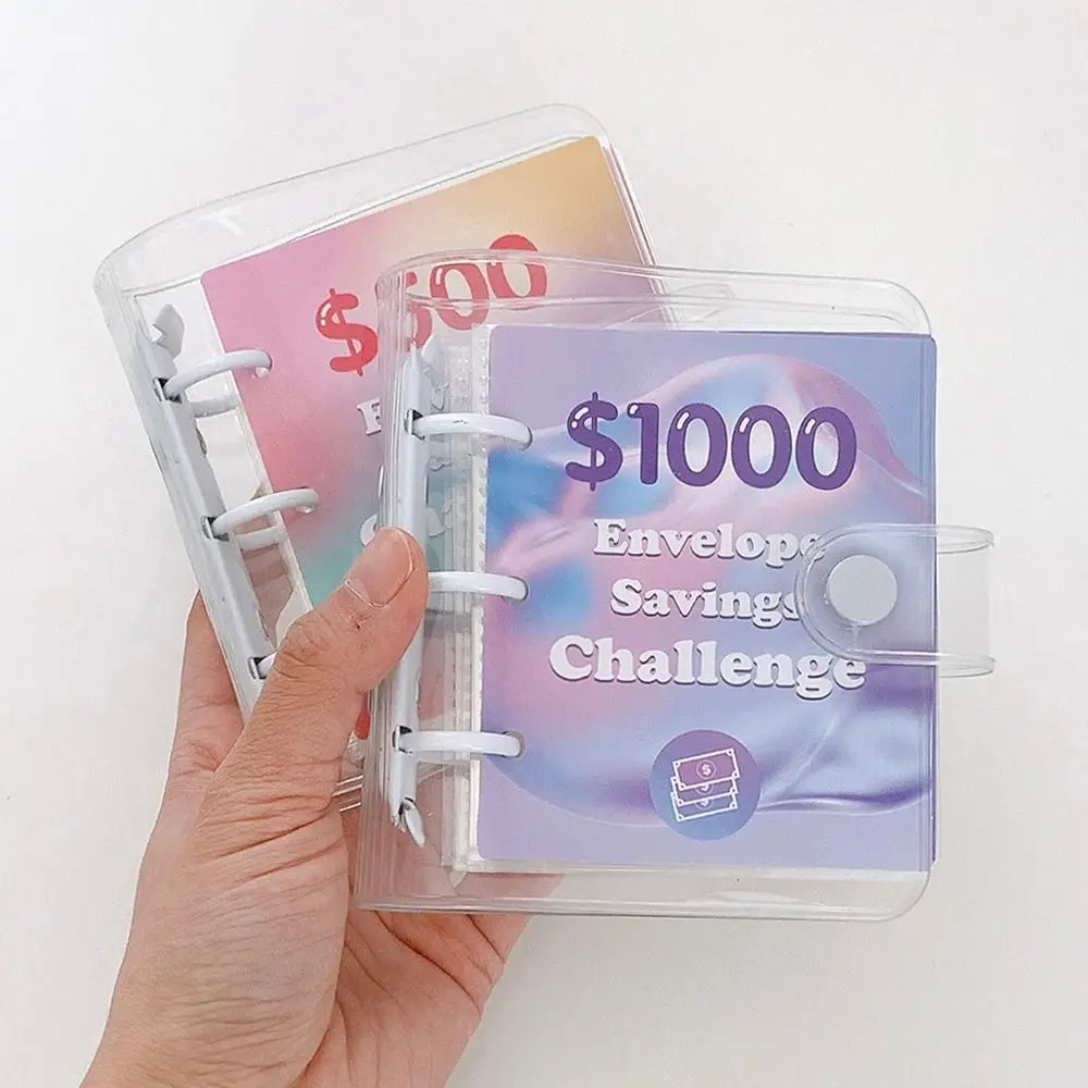 Budget Binder PVC Money Saving Challenge Binder