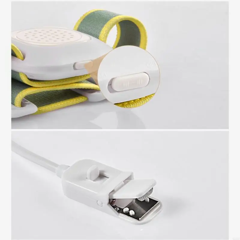 Q1FE Arm Wear Bed Wetting Alarm Bedwetting Enuresis Urine for Infant Toddler Kids Elderly Adult