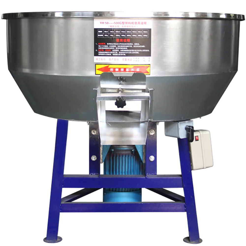 

Stainless Steel Grain Mixing Machine Fodder Food Seed Mixer Feed Mixer Plastic Blender Powder Granule Mixer