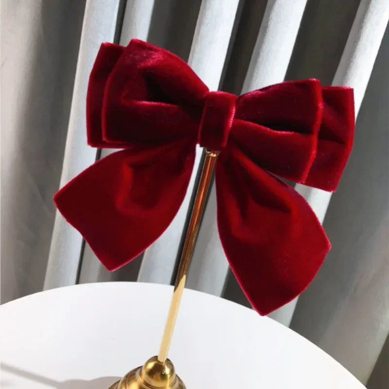 Spilla A Farfalla In Organza Con Perle E Nastro, Papillon Prelegato Per Donne E Ragazze, Accessorio Elegante Per Abito E Camicetta - 5