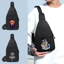 

Multifunction Chest Bags for Men Crossbody Bags Anti-Theft Shoulder Bag Handbags New Astronaut Pattern Outdoor Sports Travel Bag