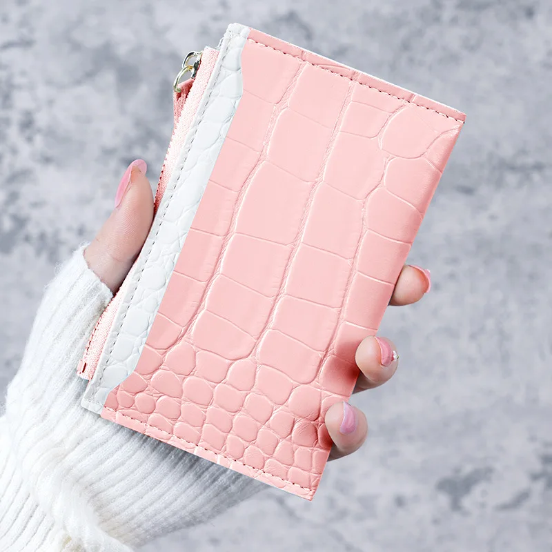 Mini Neon-pink Crocodile Embossed Dome Bag