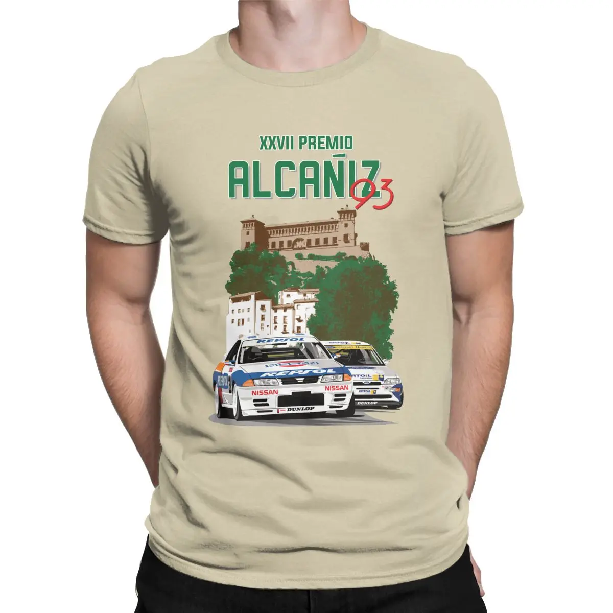 Guadalope R32 Gtr Circuit 1993 Calsonic R32 Skyline Nismo Gtr Godzilla R32 Racing Motorsport T-Shirt 100% Cotone 6Xl Vestiti