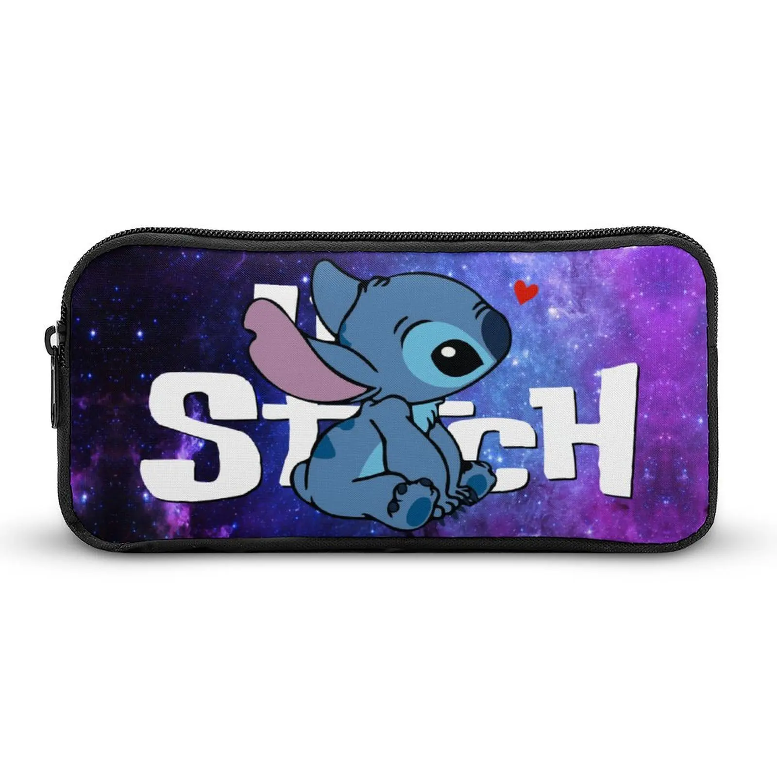 

Disney Anime Cartoon Stitch Pencil Bag Pen Case Large Capacity Pencil Holder, Portable Pencils Pens Organizer for Teen Girl Boy