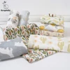 Kangobaby #My Soft Life# New Design Bamboo Cotton Muslin Swaddle Baby Blanket Nursing Cover Super Comfortable Newborn Wrap 1