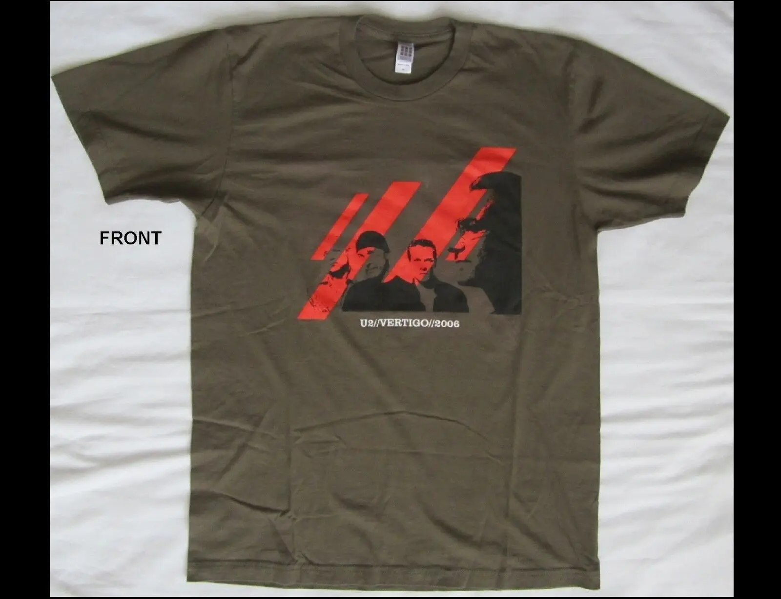 U2 Vertigo T-Shirt Media Taglia 2006
