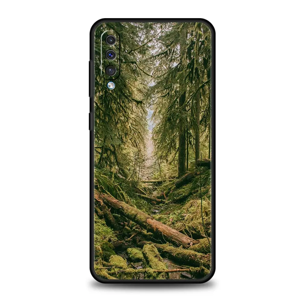 Nature-Inspired Phone Case with Forest, Beach, and Mountain Designs