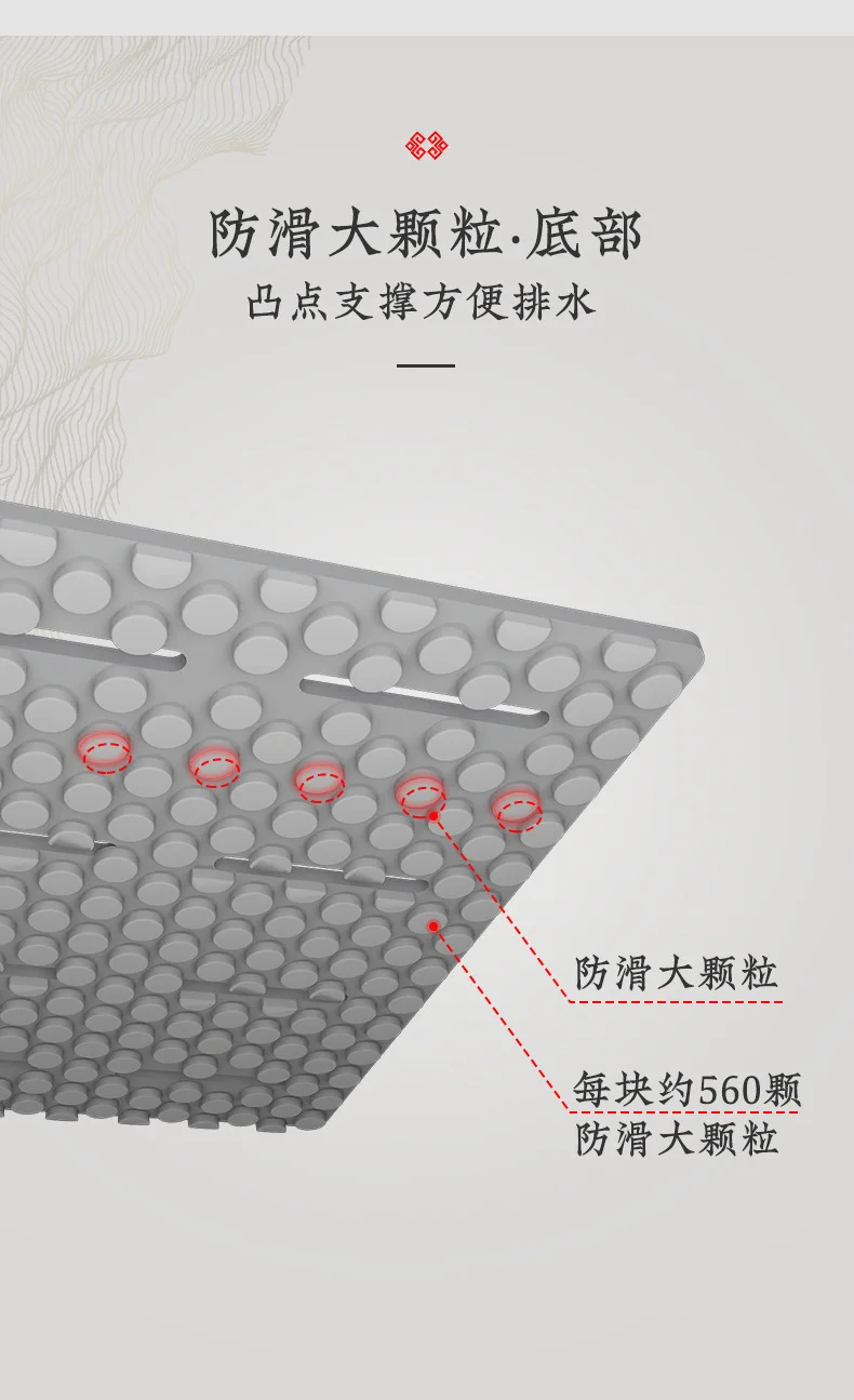 Colorful cartoon bathroom mat with anti-slip dots and a cute frog design on a white background.