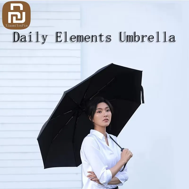 Xiaomi Youpin Daily Elements Automatic Rainy umbrella Sunny Rainy Summer Aluminum Windproof Waterproof UV Parasol Sunshade