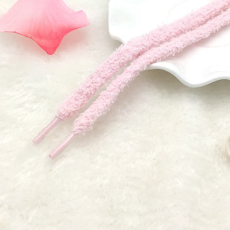 Plush Winter Caterpillar Trend Casual Sport Shoelaces