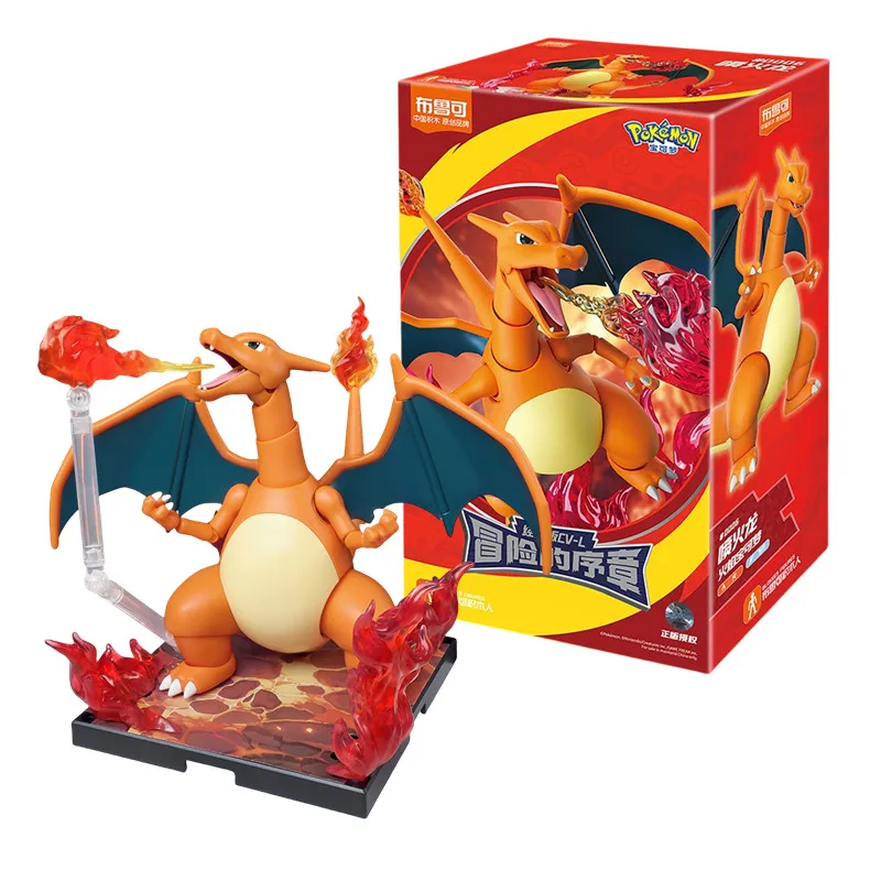 BLOKEES フィギュアポケモンビルディングブロックおもちゃ