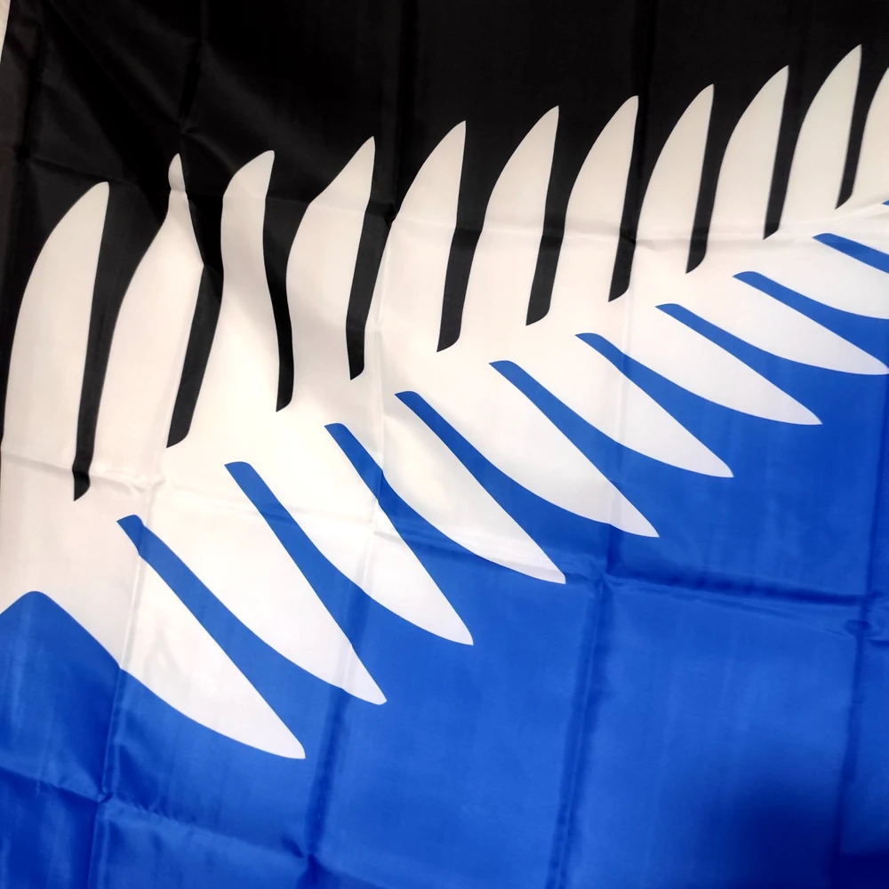 New Zealand Warriors Rugby-Flagge, Polyester, für draußen und drinnen, Heimdekoration, langlebiges Banner, 90 x 150 cm, Außen-/Innendekoration – Detail 3