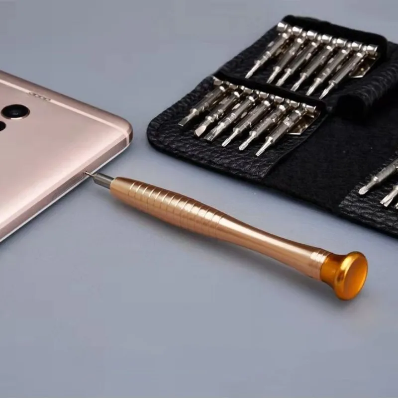 Mini Precision Chave De Fenda Set, Magnetic Electronic Torx Chave De Fenda, Abertura Repair Tools Kit, iPhone, Câmera, Relógio, PC, 25 em 1