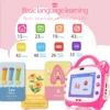 English Kids Learning Tablet Early Childhood Education Learning Machine 32GB Expandable TXT HD Screen, Karaoke Learning 4
