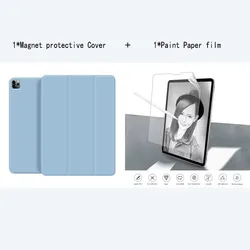 Premium Smart Folio Case with Advanced Protection and Versatile Design - Pro 12.9 2020 - 2022 (Ice Blue F)