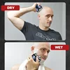 6D Electric Head Shaver for Bald Men, Upgraded Magnetic Shaving Head, USB Rechargeable LED Display, Rotary Shaver Grooming Kit 5