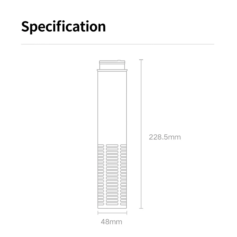 Mijia Fish Tank Filter Cartridge Set Aquarium Physical Biochemical Filtration 50W Heating Rod Smart Constant Temperature