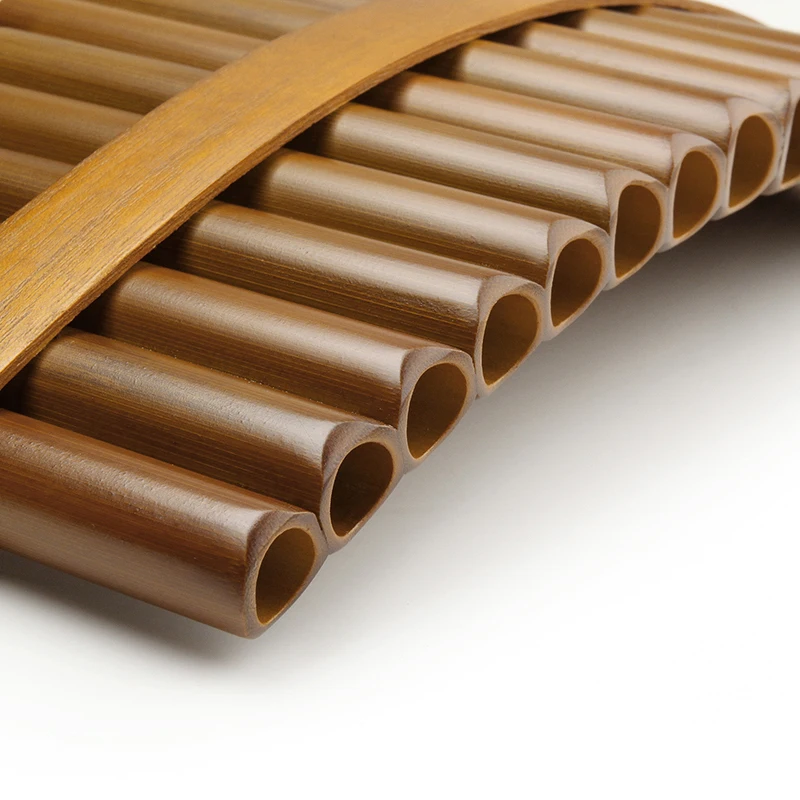 Flauto Di Pan Amazon Flauto Di Pan In Bambù 15 Tubi Strumento - Main Image