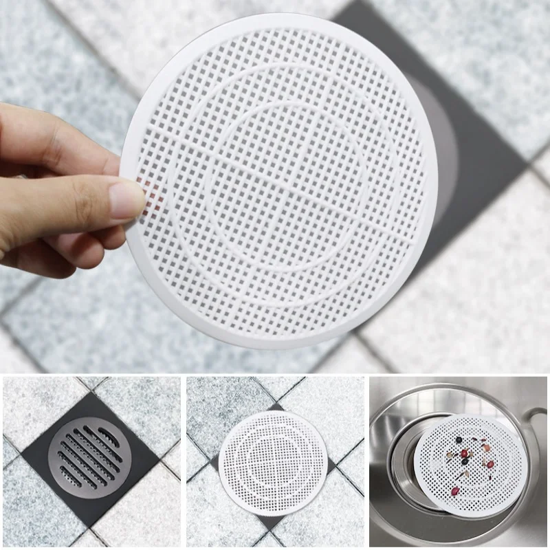 Bathroom Floor Drain Hair Catcher Stoppers Plug Sink Strainer Anti-blocking Washbasin Drain Cover Filters Trap Shower Supplies floor drain filter bathroom accessories floor drain sink drain strainer shower sink strainer floor drain strainer basin drain cover bathroom water stopper