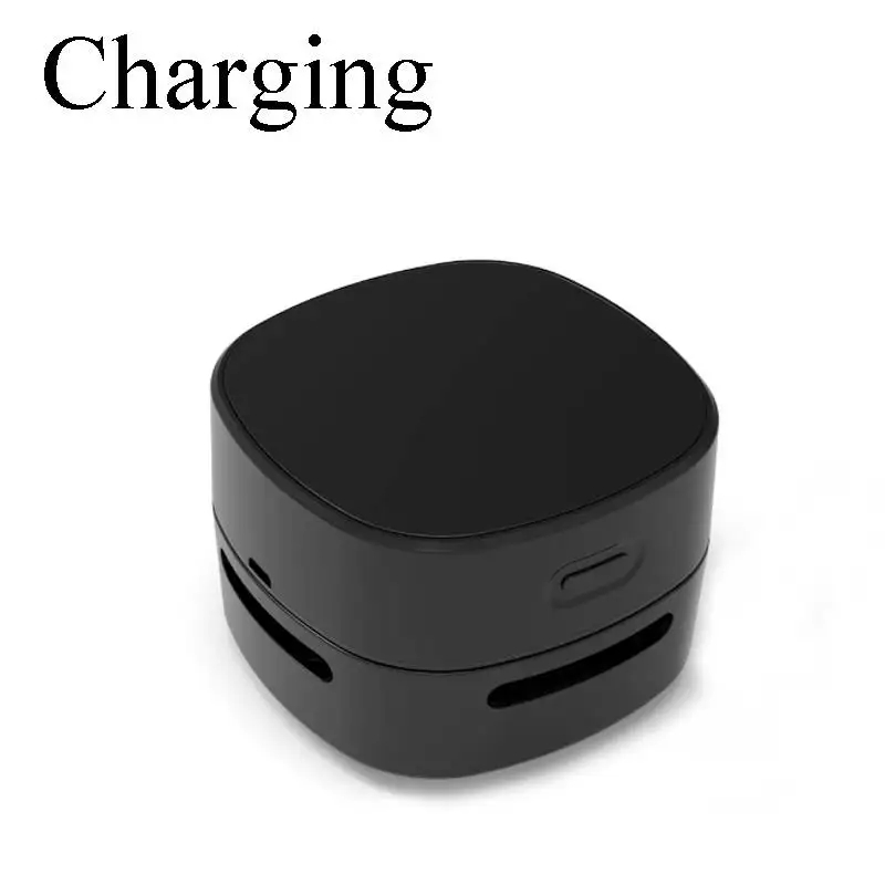 Compact 360° Rotating Desktop Vacuum Cleaner
