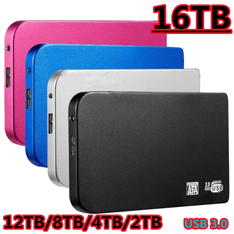 Внешний жесткий диск USB3.1 8 ТБ SSD мобильный твердотельный для настольного