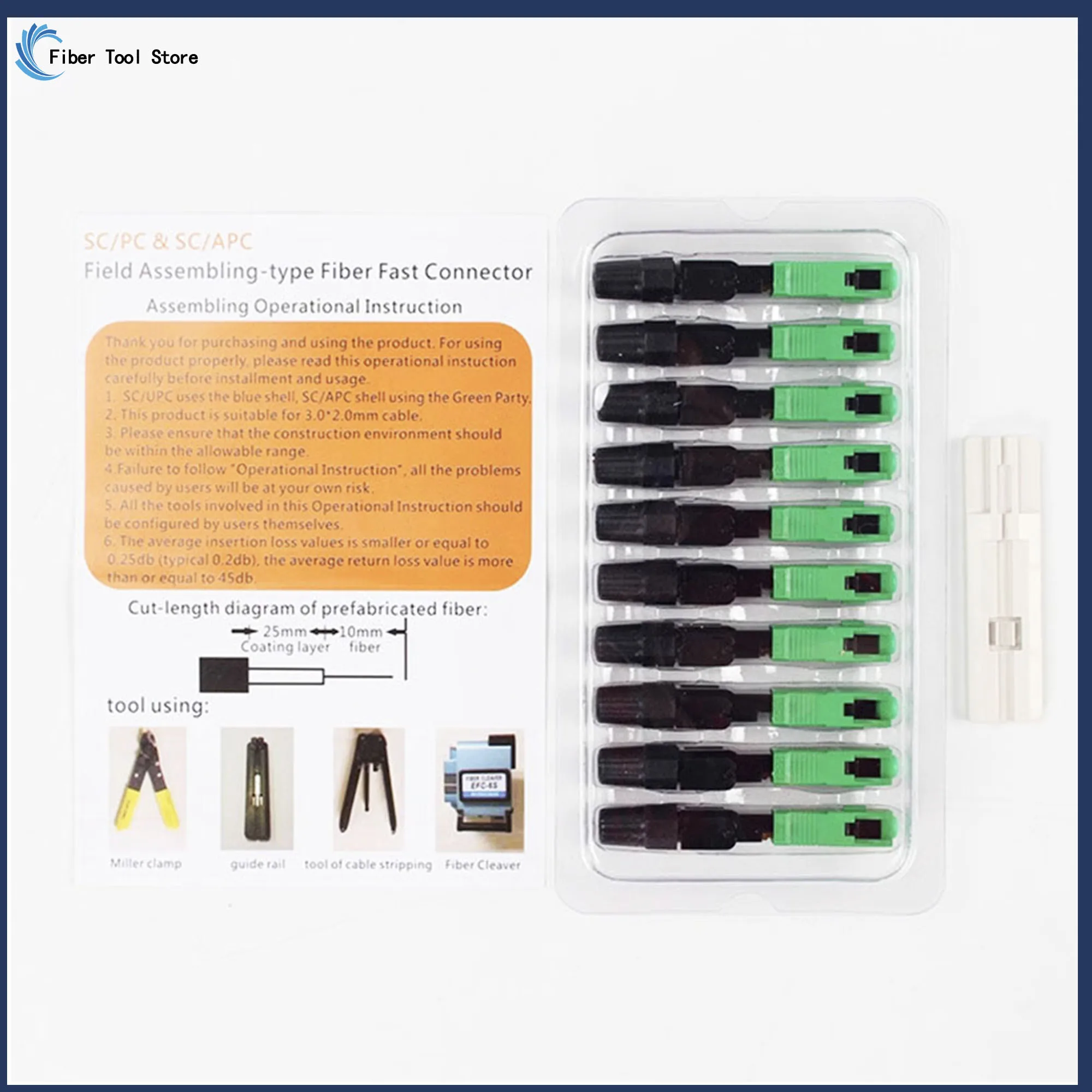 Рисунок 5 - 60 мм оптический коннектор Apc