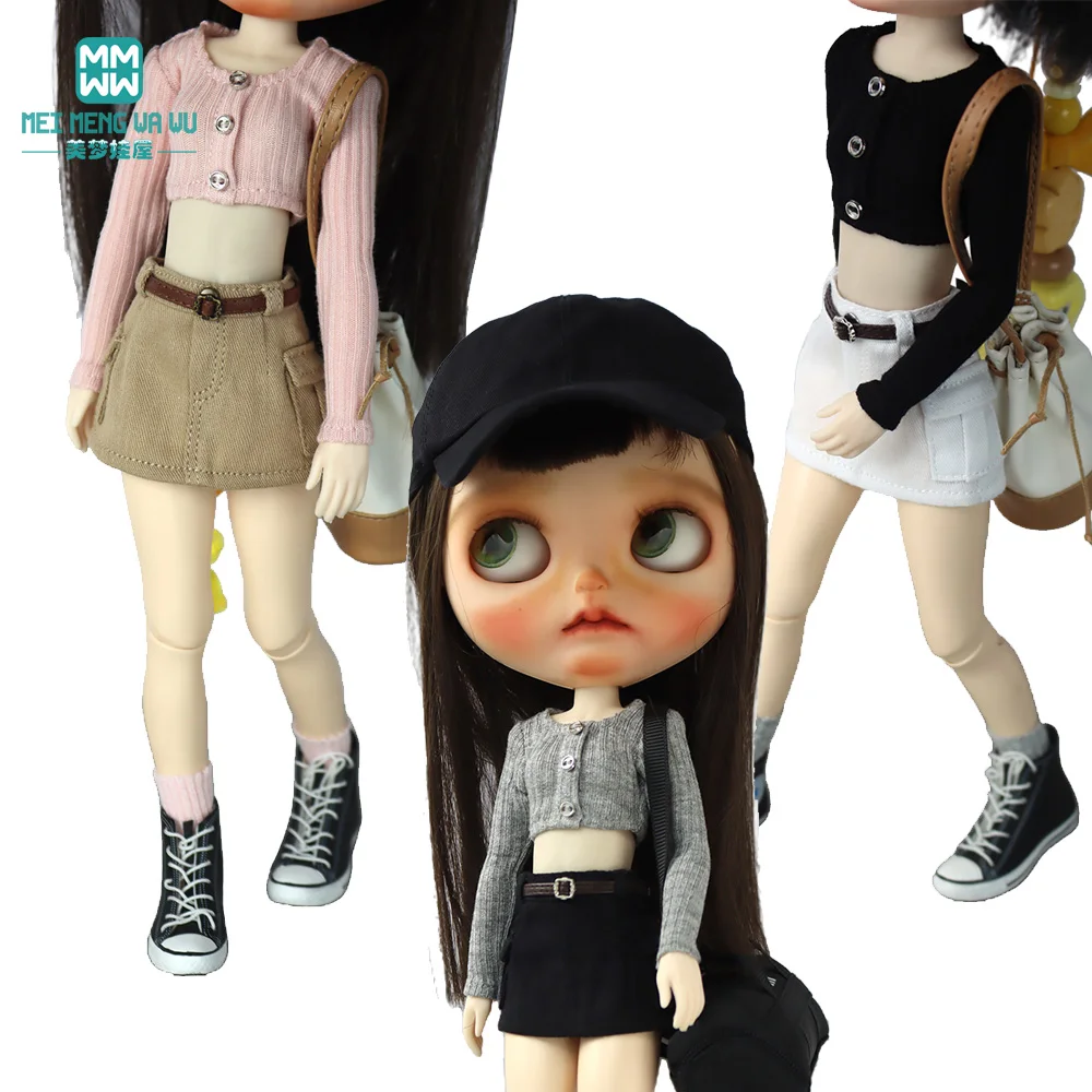 Abrigo De Béisbol De Moda Para Muñecas Blyth, Licca, Azone Y OB24 – Solo Ropa, Talla Para 17-27 Cm