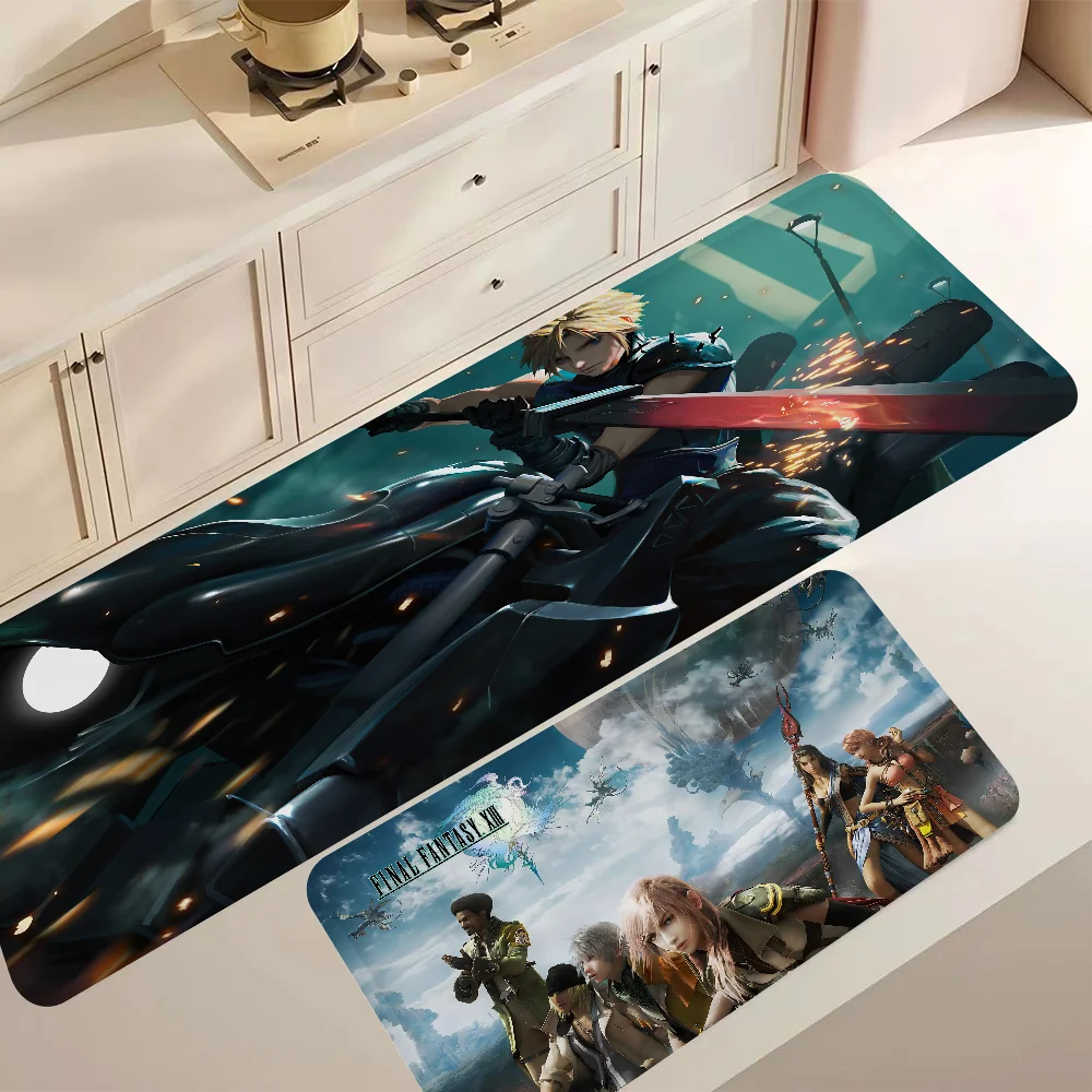 Final Fantasy Video Game Floor Carpet Nordic Style Home Doormat Bathroom-Toilet Mats Bedroom Hotel Decor Mat 4