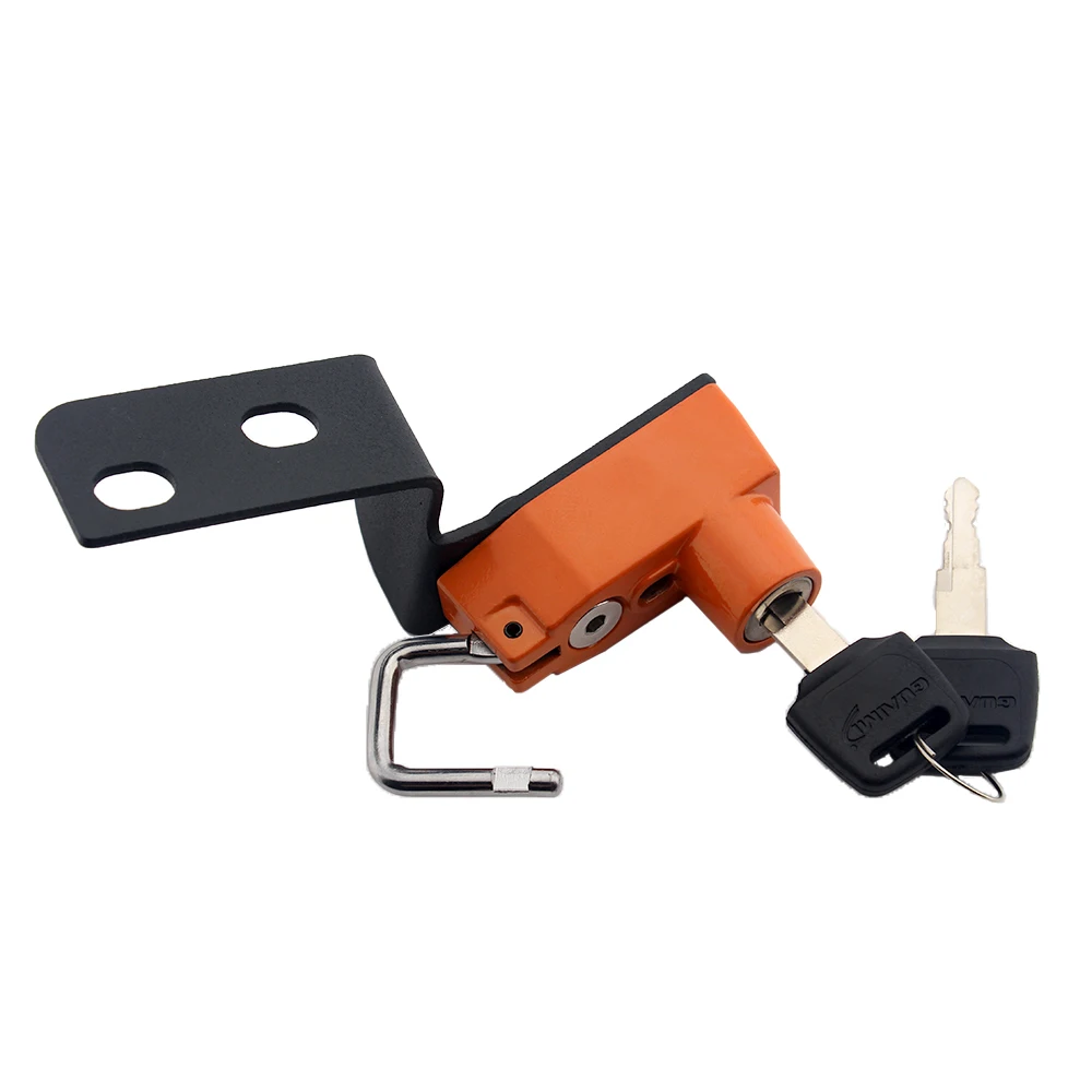 Motorrad Helms chloss Seite Diebstahls icherung mit 2 Schlüsseln passend für Duke 125 200 250 390 2012 2013 2014 2015 2016 – Detail 19