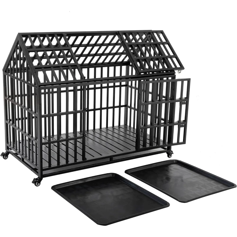 Large Heavy Duty Dog Crate 5